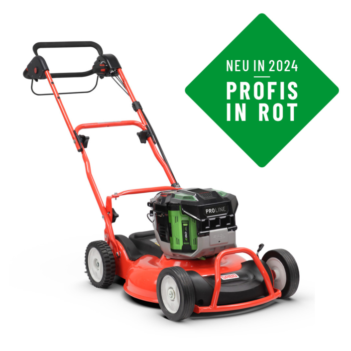 53PRO E M VARIO Profi AkkuMulchmäher mit Antrieb 56 V
